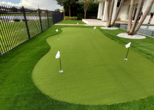 synthetic putting greens